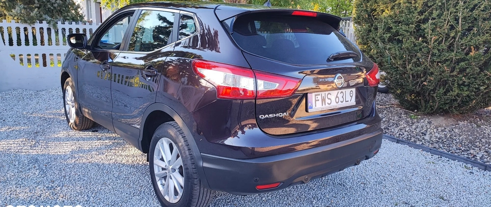 Nissan Qashqai cena 51800 przebieg: 39500, rok produkcji 2014 z Wschowa małe 277